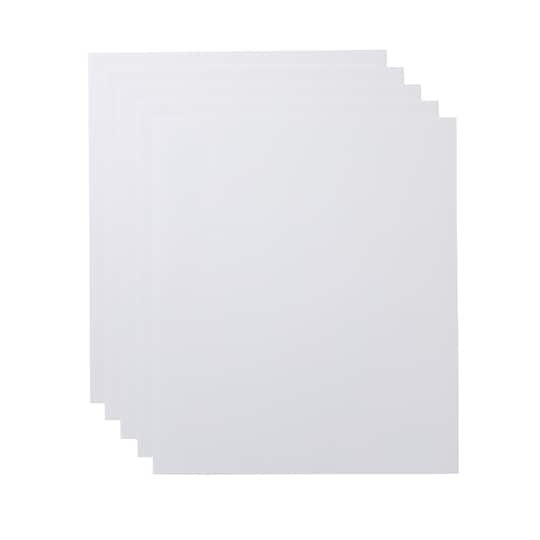 Cricut® White 24" x 28" Cardstock Sampler, 10 Sheets